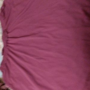 Womens plus sz skirt with elastic wait and tie front 4X